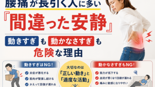 腰痛安静
